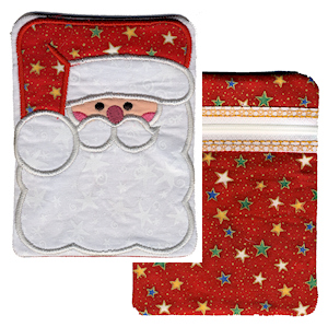 Santa Gift Card Case