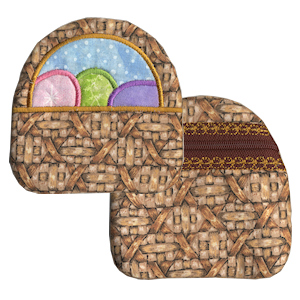 Easter Basket Coin Purse