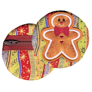 Gingerbread Boy Coin Purse