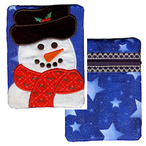 Snowman Gift Card Case
