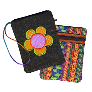 Flower Power Gadget Bag