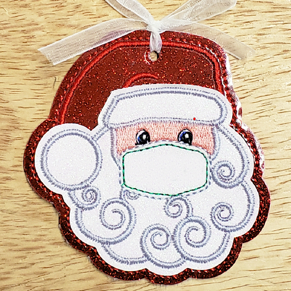 Safe Santa Ornament