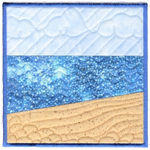 Seaside Quilt Square