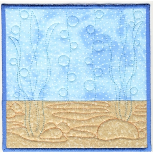 Under Sea Quilt Square