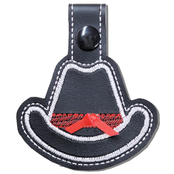 Cowboy Hat Snap Tab