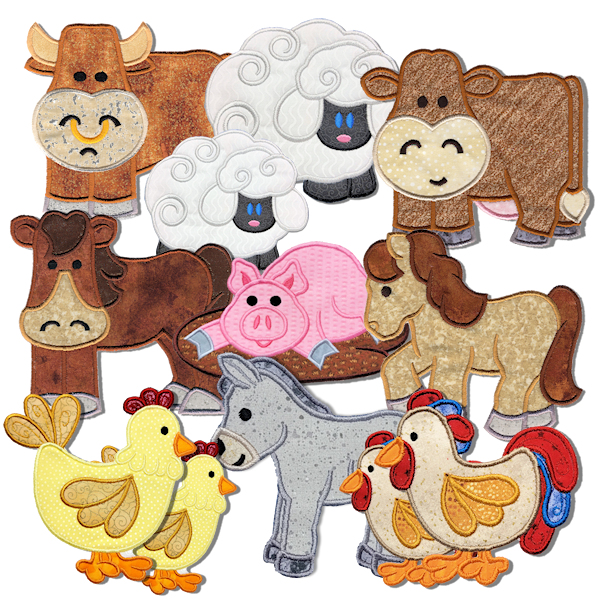 Farm Animals 4x4